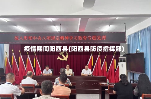 疫情期间阳西县(阳西县防疫指挥部)