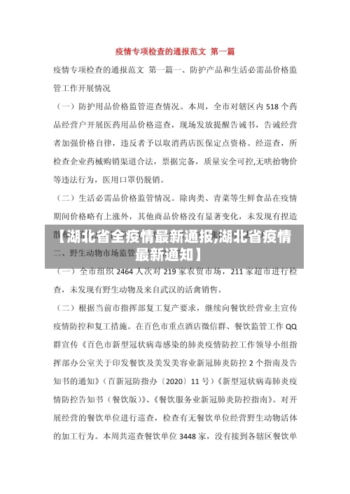 【湖北省全疫情最新通报,湖北省疫情最新通知】-第3张图片