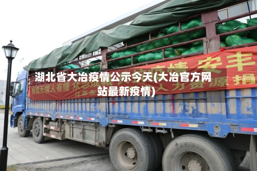 湖北省大冶疫情公示今天(大冶官方网站最新疫情)