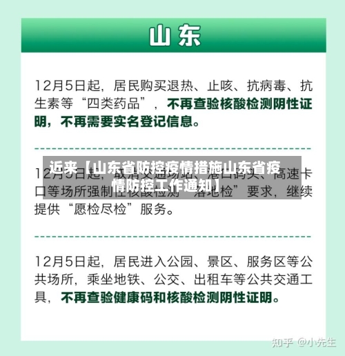 近来【山东省防控疫情措施山东省疫情防控工作通知】-第2张图片