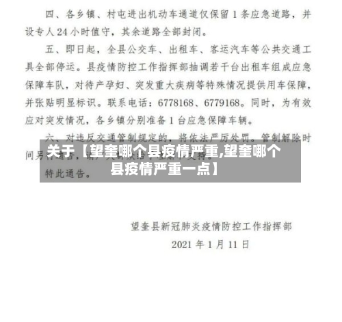 关于【望奎哪个县疫情严重,望奎哪个县疫情严重一点】