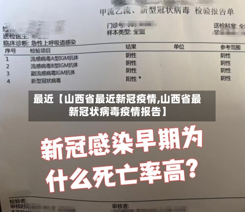 最近【山西省最近新冠疫情,山西省最新冠状病毒疫情报告】