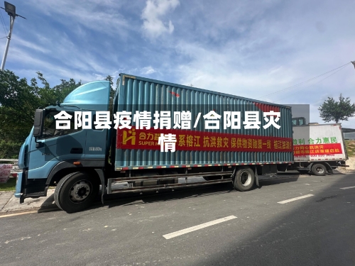 合阳县疫情捐赠/合阳县灾情-第2张图片