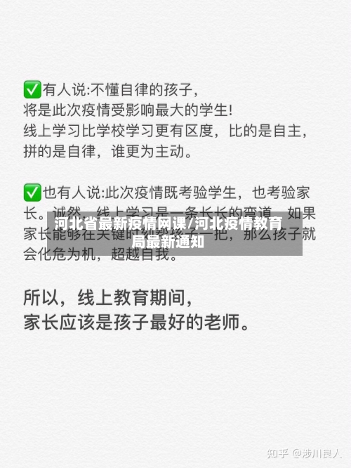 河北省最新疫情网课/河北疫情教育局最新通知-第2张图片