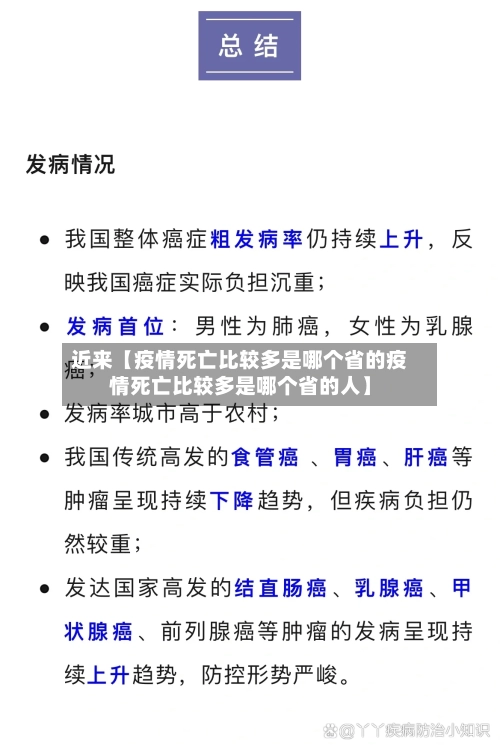 近来【疫情死亡比较多是哪个省的疫情死亡比较多是哪个省的人】-第3张图片