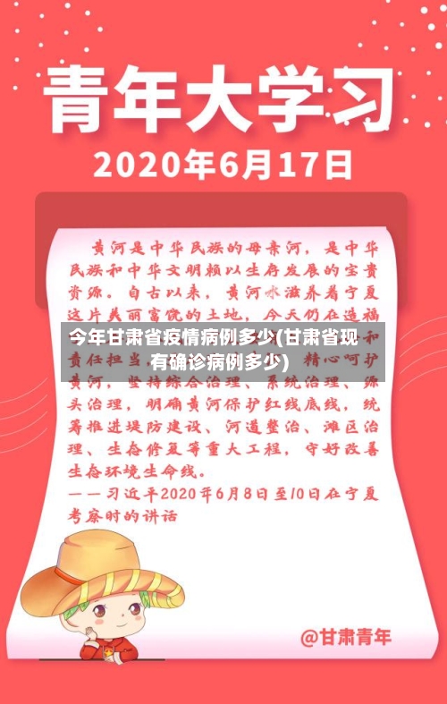今年甘肃省疫情病例多少(甘肃省现有确诊病例多少)