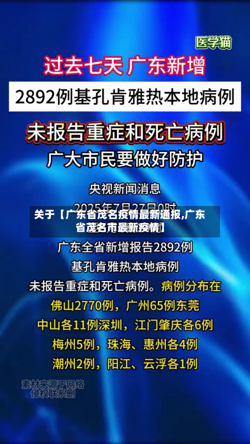 关于【广东省茂名疫情最新通报,广东省茂名市最新疫情】