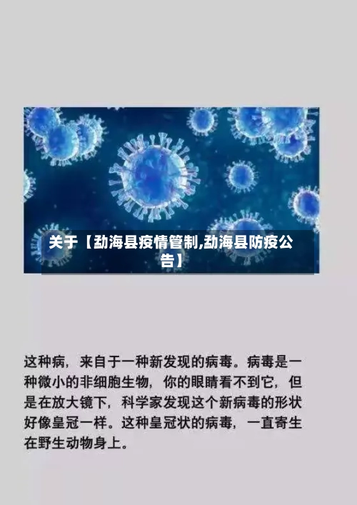 关于【勐海县疫情管制,勐海县防疫公告】-第2张图片