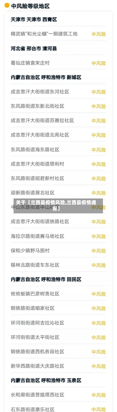 关于【兰西县疫情风险,兰西县疫情通报】-第3张图片