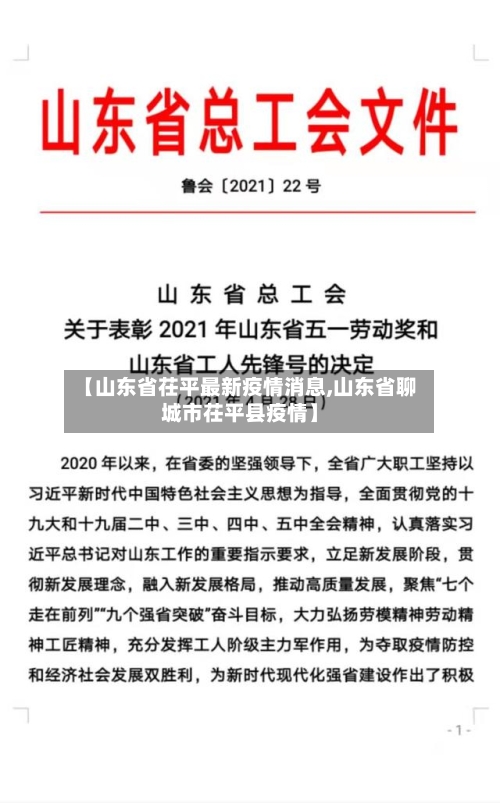 【山东省茌平最新疫情消息,山东省聊城市茌平县疫情】-第2张图片