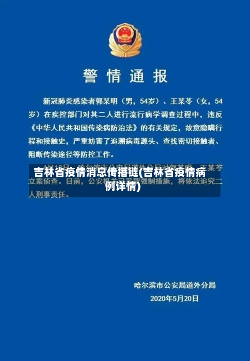 吉林省疫情消息传播链(吉林省疫情病例详情)