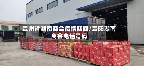 贵州省湖南商会疫情期间/贵阳湖南商会电话号码-第3张图片