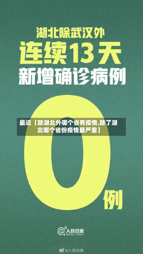 最近【除湖北外哪个省有疫情,除了湖北哪个省份疫情最严重】