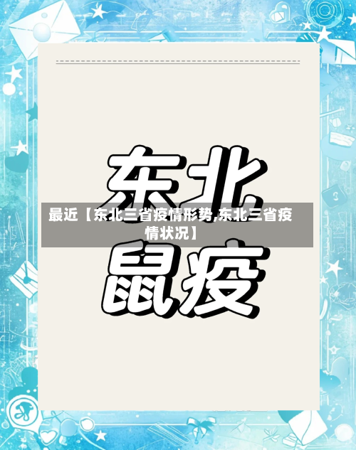 最近【东北三省疫情形势,东北三省疫情状况】-第2张图片