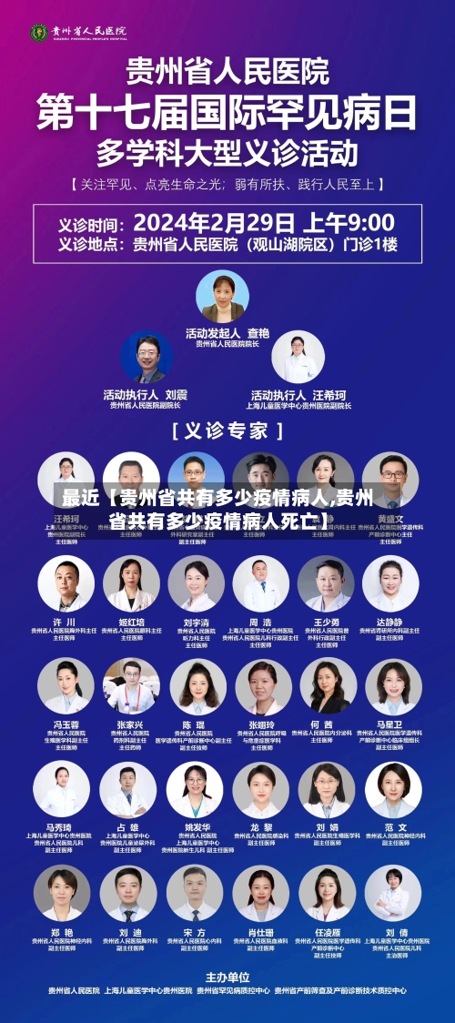 最近【贵州省共有多少疫情病人,贵州省共有多少疫情病人死亡】