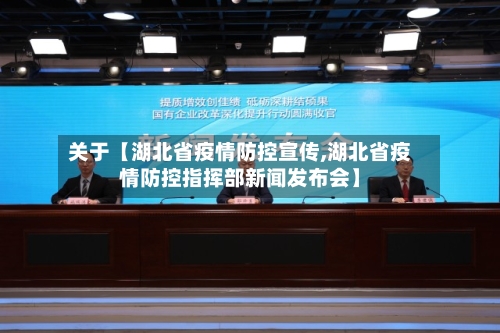 关于【湖北省疫情防控宣传,湖北省疫情防控指挥部新闻发布会】-第2张图片