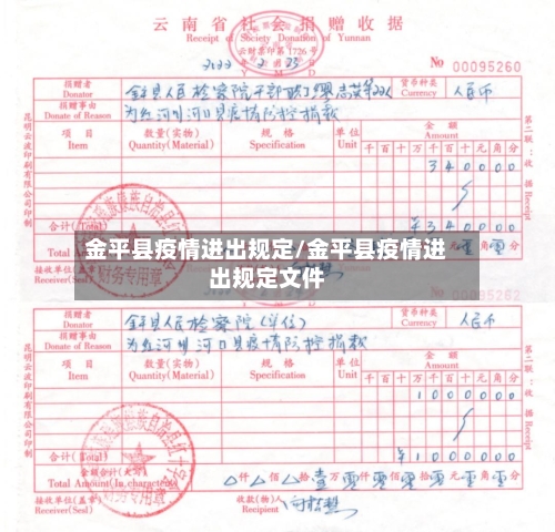 金平县疫情进出规定/金平县疫情进出规定文件-第2张图片